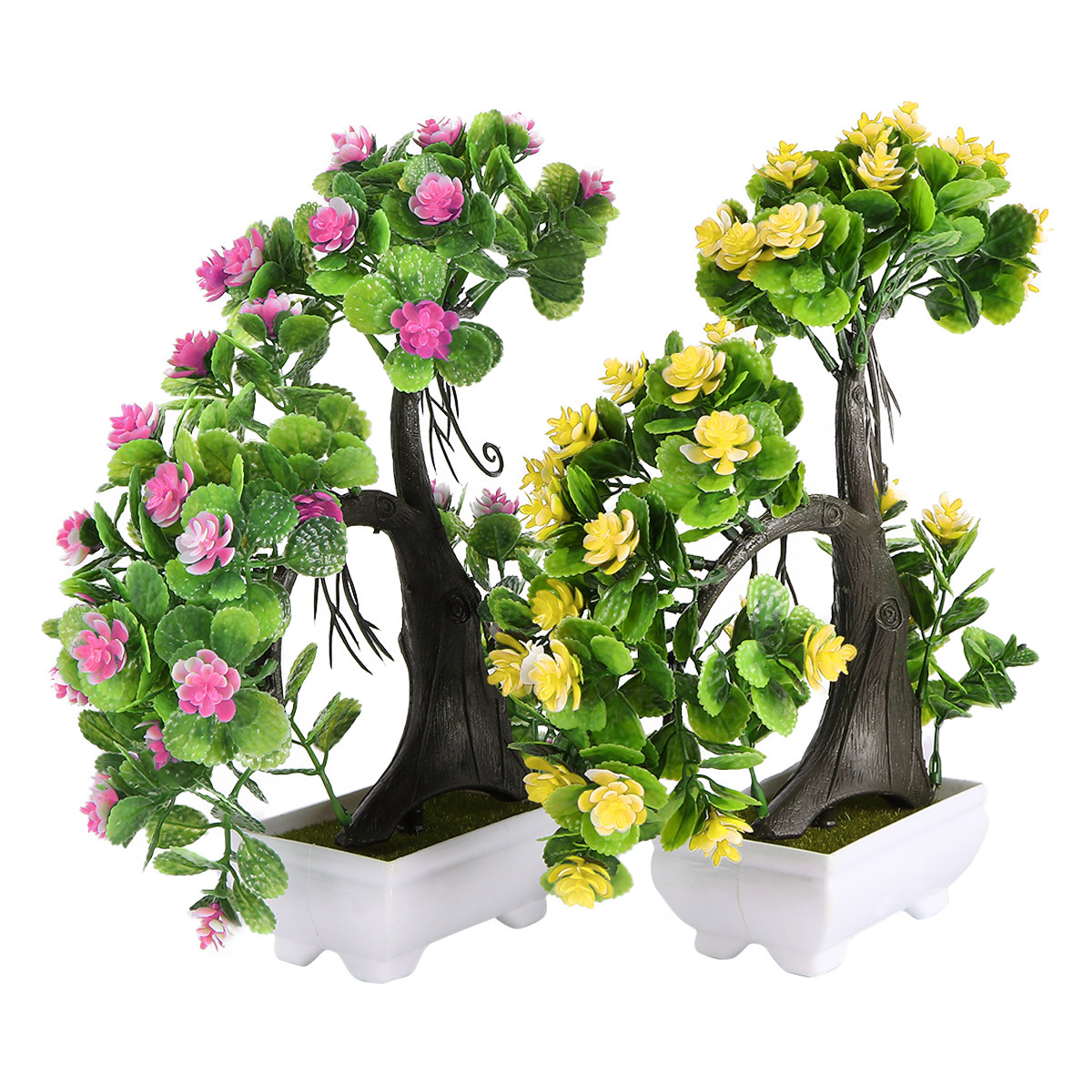 Bonsai Garden Restaurant - 2 sztuki realistycznych sztucznych bonsai w