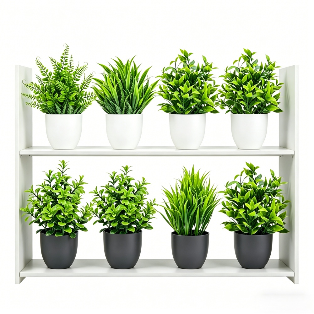 Bonsai Garden Zen - 4 szt./zestaw Mini Sztuczne Rośliny Doniczkowe