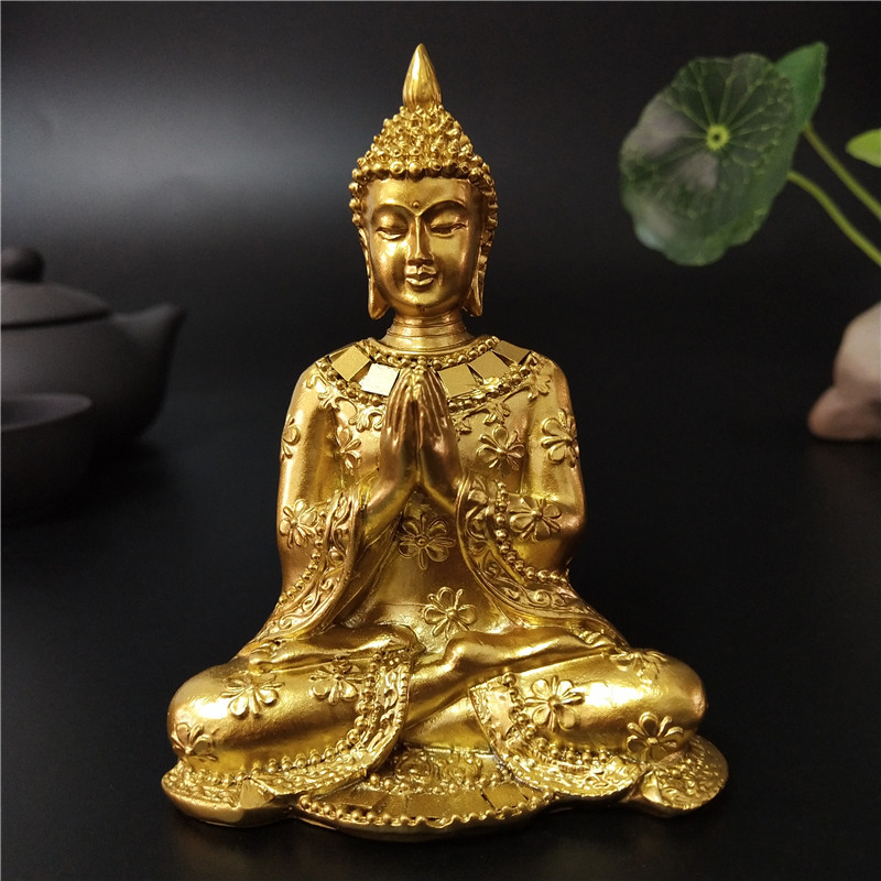 Złoty Tajlandia Statua Buddy D – Bonsai Garden Zen recenzja i cena
