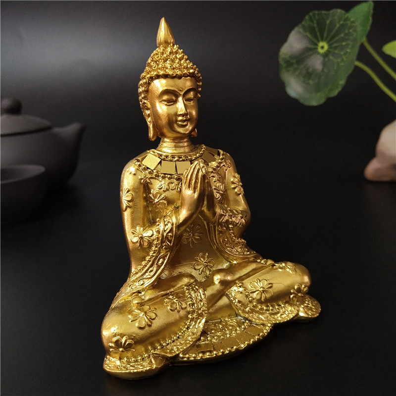 Złoty Tajlandia Statua Buddy D – Bonsai Garden Zen recenzja i cena