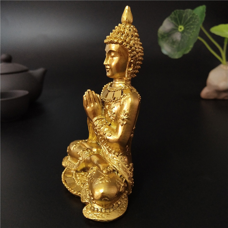 Złoty Tajlandia Statua Buddy D – Bonsai Garden Zen recenzja i cena