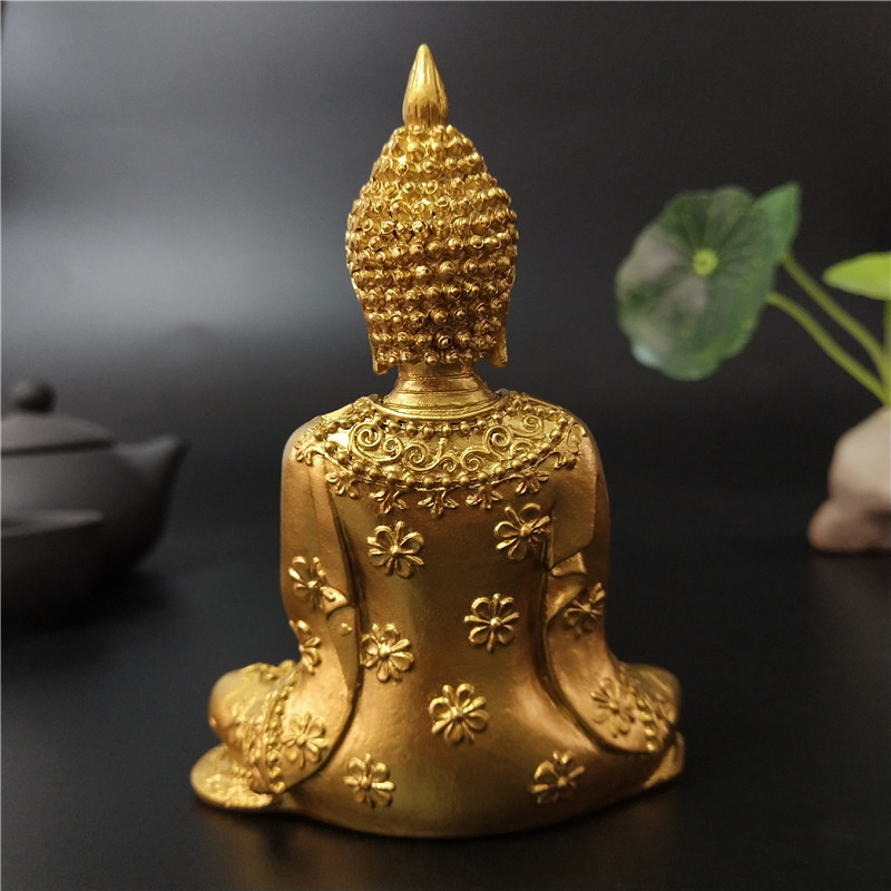 Złoty Tajlandia Statua Buddy D – Bonsai Garden Zen recenzja i cena
