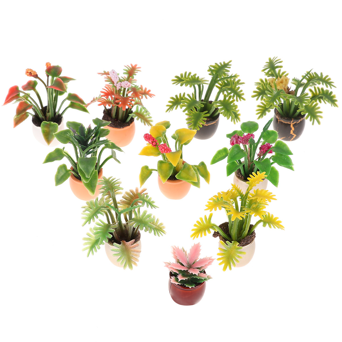 10 szt. Mini plastikowe donicz – Bonsai Garden World recenzja i cena