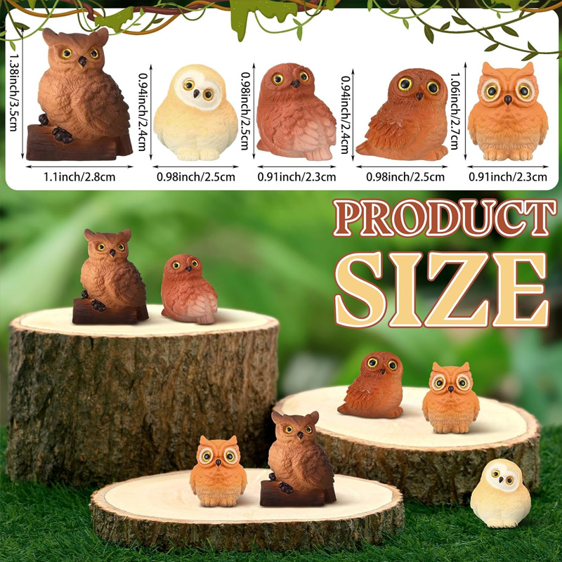 Zestaw 5 żywicznych mini figur – Bonsai Garden Zen recenzja i cena