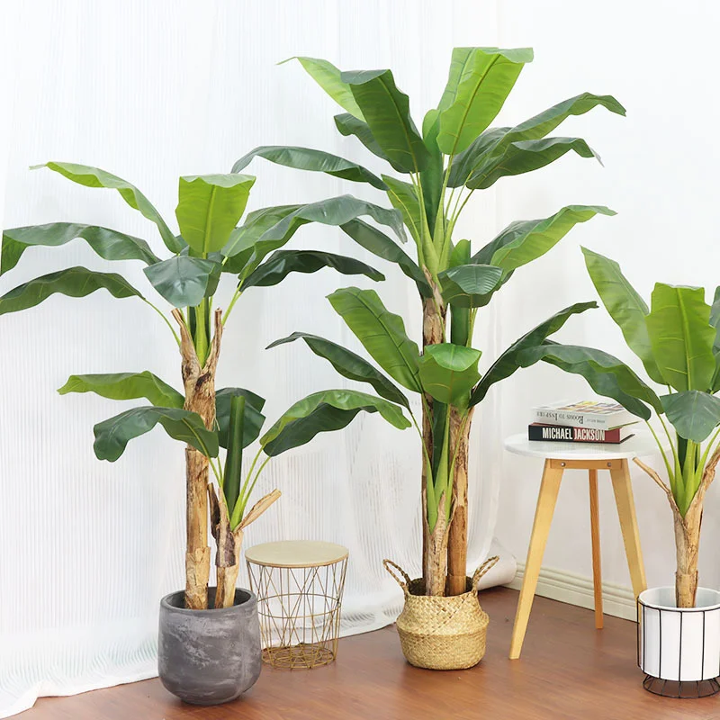 180cm/210cm Duży Sztuczny Bana – Bonsai Garden Restaurant recenzja i cena