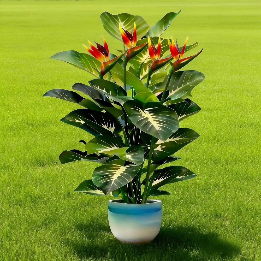 Sztuczne rośliny rajskie i pot – Bonsai Garden Zen recenzja i cena