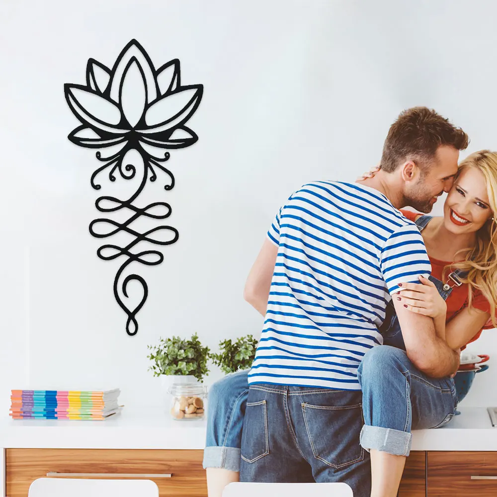 Dekoracja Ścienna Lotos, Metal – Bonsai Garden Decor recenzja i cena