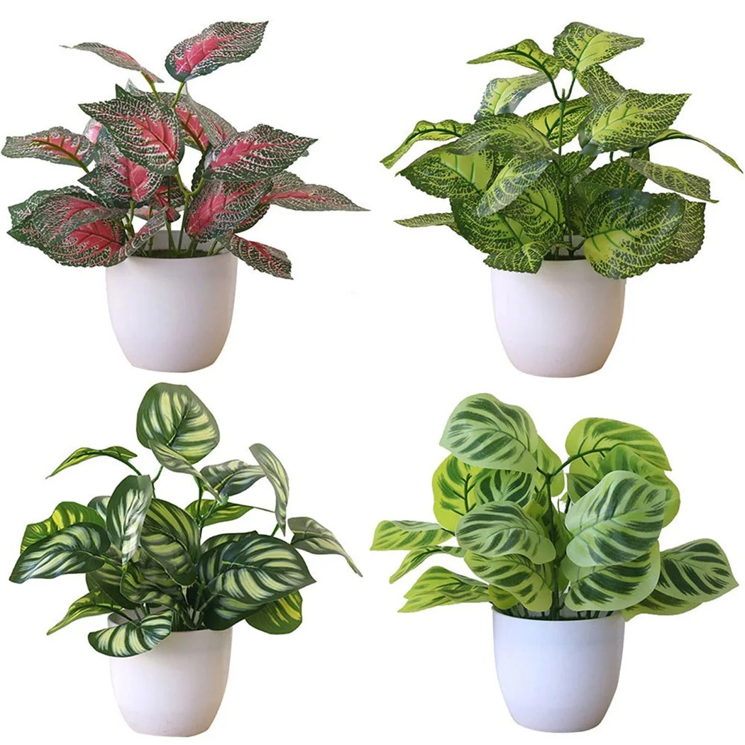 1PC Sztuczne liście Doniczka B – Bonsai Garden Zen recenzja i cena