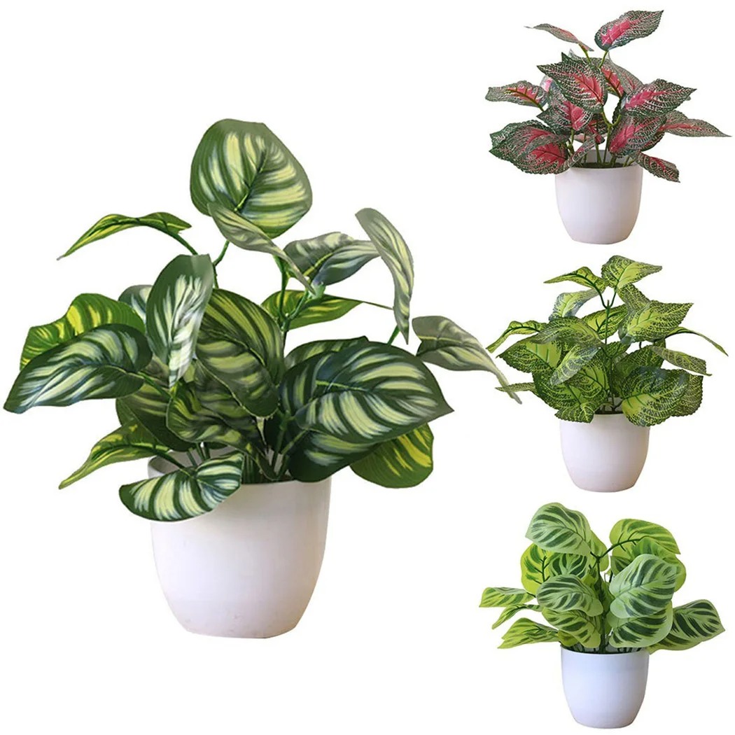 1PC Sztuczne liście Doniczka B – Bonsai Garden Zen recenzja i cena