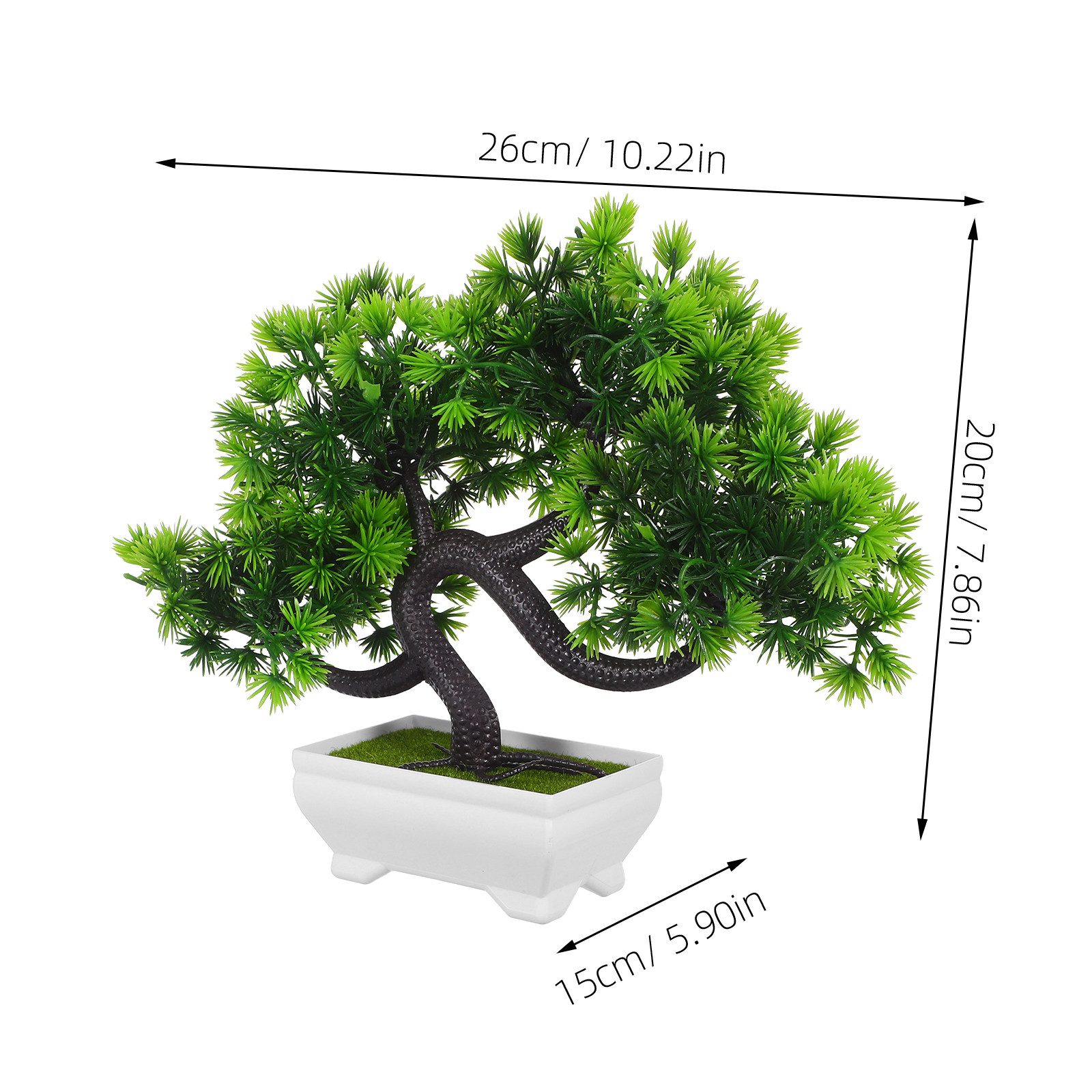 Sztuczna sosna wazonowa, imitu – Bonsai Garden Restaurant recenzja i cena
